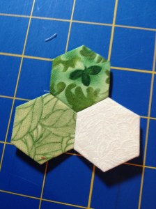 the beginning of a little flower