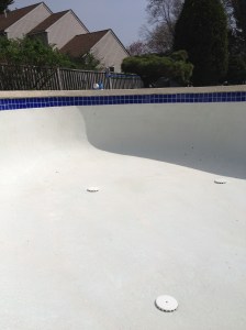 clean pool retiled