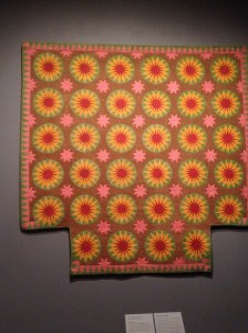 Four Poster quilt - this was made to fit a 4 poster bed.