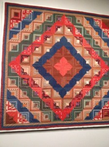 A variation of the Log Cabin Quilt