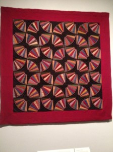 Grandmothers Fan - this was made of silk fabric also